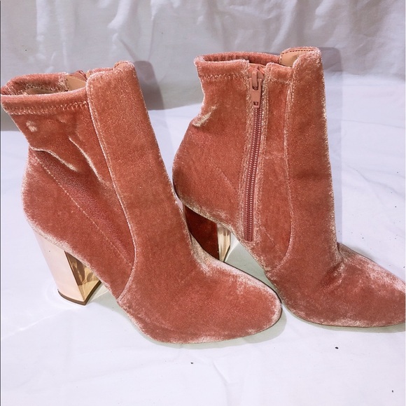 Aldo velvet boots
